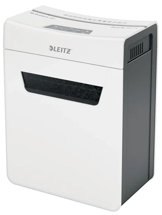 Leitz IQ Protect Premium 4M Destructora de Documentos P5 Blanco/Plata Leitz IQ Protect Premium 4M Destructora de Documentos P5 Blanco/Plata