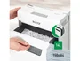 Leitz IQ Protect Premium Destructora de documentos 4 hojas P5 con papelera extraíble blanco/plata