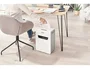 Leitz IQ Protect Premium Destructora de documentos 4 hojas P5 con papelera extraíble blanco/plata