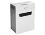 Leitz IQ Protect Premium Destructora de documentos 4 hojas P5 con papelera extraíble blanco/plata