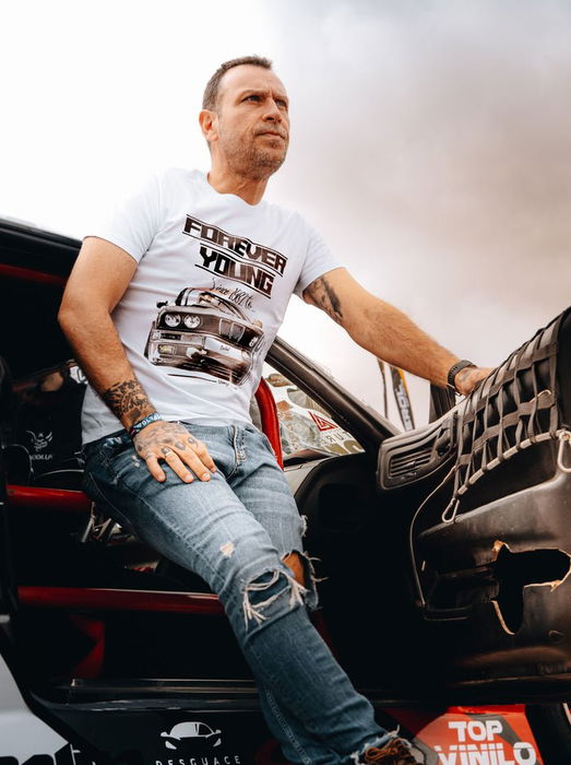 Camiseta de Manga Corta Hombre RADIKAL FOREVER YOUNG Blanco L Camiseta de Manga Corta Hombre RADIKAL FOREVER YOUNG Blanco L