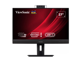 ViewSonic VG2757V-2K Monitor QHD de 27 pulg. con Webcam Zoom Certified y USB-C