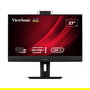 Viewsonic VG2757V-2K Monitor 27" QHD 2560x1440 IPS 100Hz USB-C Hub con Altavoces y Cámara, Negro