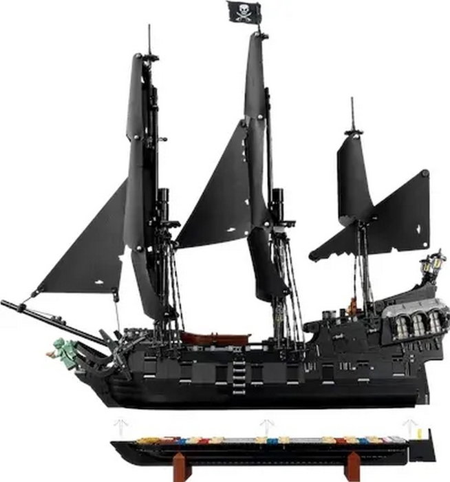 LEGO ICONS 10365 Barco Pirata del Capitán Jack Sparrow