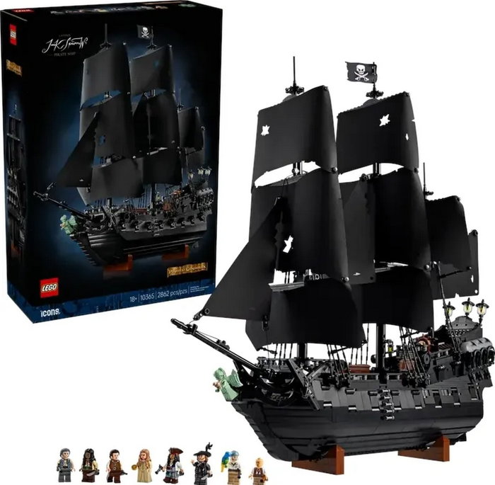 LEGO ICONS 10365 Barco Pirata del Capitán Jack Sparrow