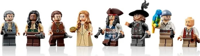LEGO ICONS 10365 Barco Pirata del Capitán Jack Sparrow