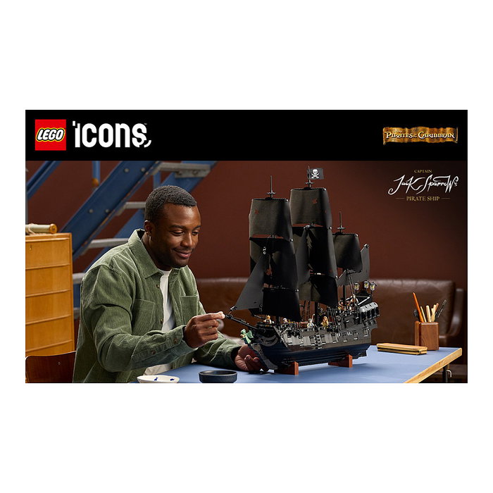 LEGO ICONS Barco Pirata del Capitán Jack Sparrow 10365 - Juego de construcción 2862 piezas +18 años LEGO ICONS Barco Pirata del Capitán Jack Sparrow 10365 - Juego de construcción 2862 piezas +18 años