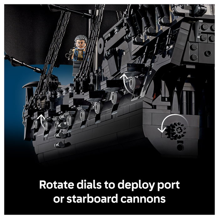 LEGO ICONS Barco Pirata del Capitán Jack Sparrow 10365 - Juego de construcción 2862 piezas +18 años LEGO ICONS Barco Pirata del Capitán Jack Sparrow 10365 - Juego de construcción 2862 piezas +18 años