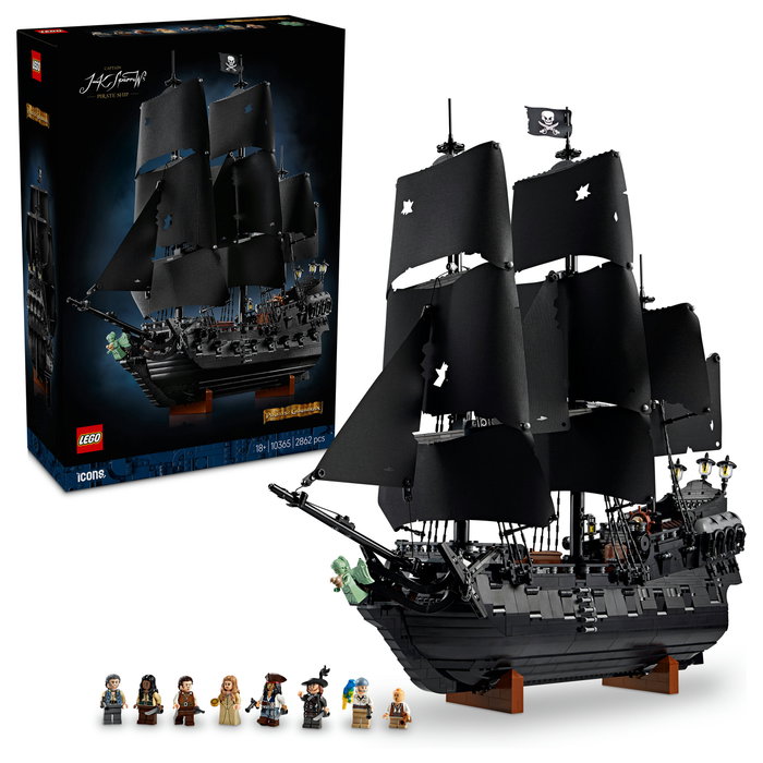 LEGO ICONS Barco Pirata del Capitán Jack Sparrow 10365 - Juego de construcción 2862 piezas +18 años LEGO ICONS Barco Pirata del Capitán Jack Sparrow 10365 - Juego de construcción 2862 piezas +18 años