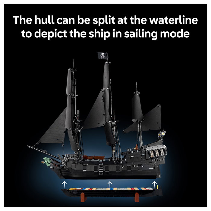 LEGO ICONS Barco Pirata del Capitán Jack Sparrow 10365 - Juego de construcción 2862 piezas +18 años LEGO ICONS Barco Pirata del Capitán Jack Sparrow 10365 - Juego de construcción 2862 piezas +18 años