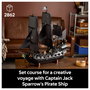 LEGO ICONS Barco Pirata del Capitán Jack Sparrow 10365 - Juego de construcción 2862 piezas +18 años