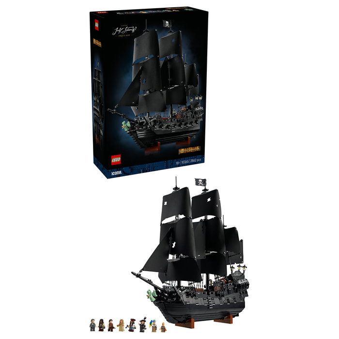LEGO ICONS Barco Pirata del Capitán Jack Sparrow 10365 - Juego de construcción 2862 piezas +18 años LEGO ICONS Barco Pirata del Capitán Jack Sparrow 10365 - Juego de construcción 2862 piezas +18 años