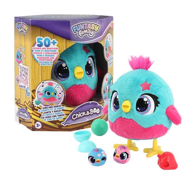Diset Peluche Interactivo Chick-a-boo Mamá Gallina que Incuba Huevos con Accesorios 15x18x18 cm Diset Peluche Interactivo Chick-a-boo Mamá Gallina que Incuba Huevos con Accesorios 15x18x18 cm