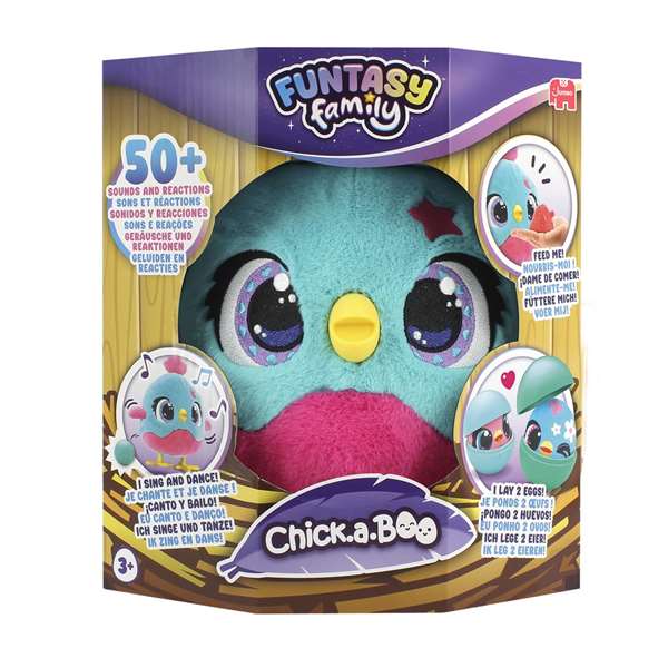 Diset Peluche Interactivo Chick-a-boo Mamá Gallina que Incuba Huevos con Accesorios 15x18x18 cm Diset Peluche Interactivo Chick-a-boo Mamá Gallina que Incuba Huevos con Accesorios 15x18x18 cm
