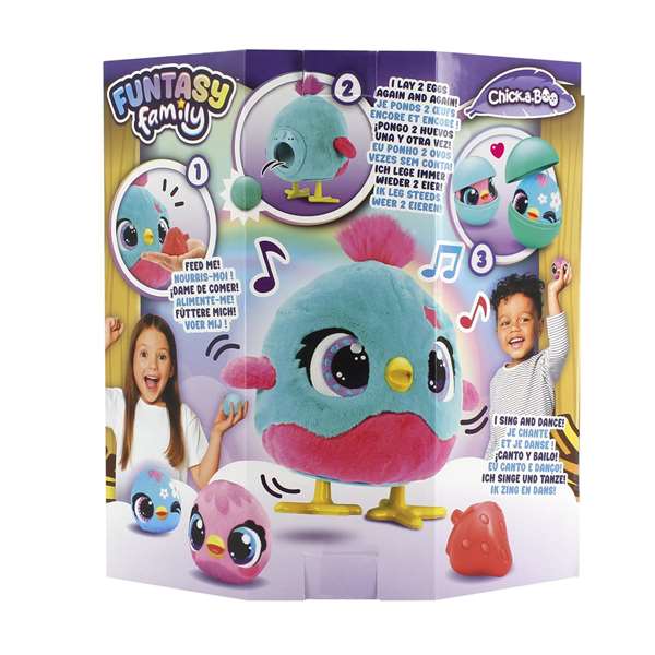 Diset Peluche Interactivo Chick-a-boo Mamá Gallina que Incuba Huevos con Accesorios 15x18x18 cm Diset Peluche Interactivo Chick-a-boo Mamá Gallina que Incuba Huevos con Accesorios 15x18x18 cm