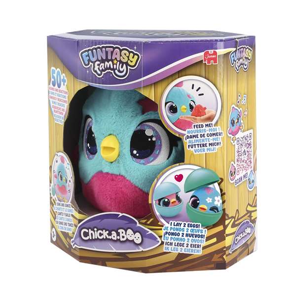 Diset Peluche Interactivo Chick-a-boo Mamá Gallina que Incuba Huevos con Accesorios 15x18x18 cm Diset Peluche Interactivo Chick-a-boo Mamá Gallina que Incuba Huevos con Accesorios 15x18x18 cm