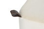 DKD Home Decor Reposapiés Scandi Gris Beige 35 x 35 x 35 cm (2 Unidades)