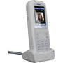AGFEO DECT 77 IP Teléfono IP Inalámbrico Blanco, Base DECT, Alcance 300m, Agenda 249 Contactos, Pantalla 2", IP65
