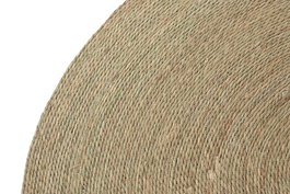DKD Home Decor Alfombra Marron 160 x 160 cm (4 Unidades)