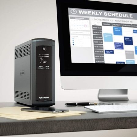 Cyberpower SAI Línea Interactiva VP1200ELCD-DE 1200VA-720W Formato Torre con 5 Salidas