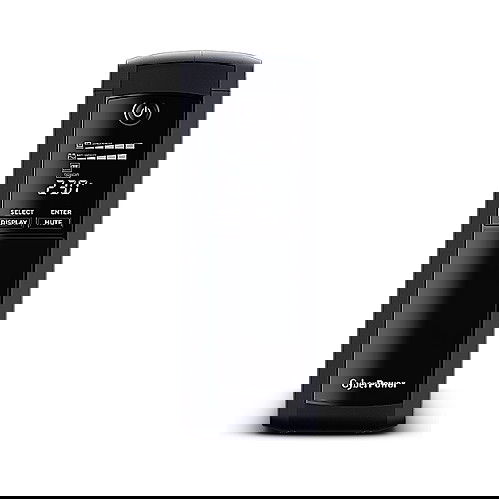 CyberPower VP1200ELCD SAI UPS Línea Interactiva 720W/1200VA con AVR, 5 Salidas, LCD, 4 min Backup