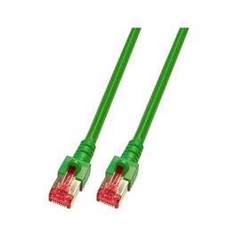 EFB Elektronik Cable de red RJ45 Cat.6A S/FTP 0,15m Verde