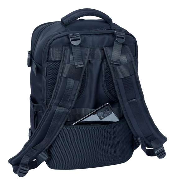 Safta Mochila de Viaje para Portátil de 15.6 Pulgadas, Cabina, Color Marino, Dimensiones 440x290x190 mm