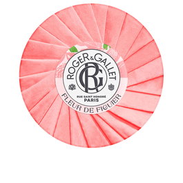Roger & Gallet Fleur de Figuier - Jabón Perfumado en Pastilla, Fragancia de Higo y Pomelo, 100 g