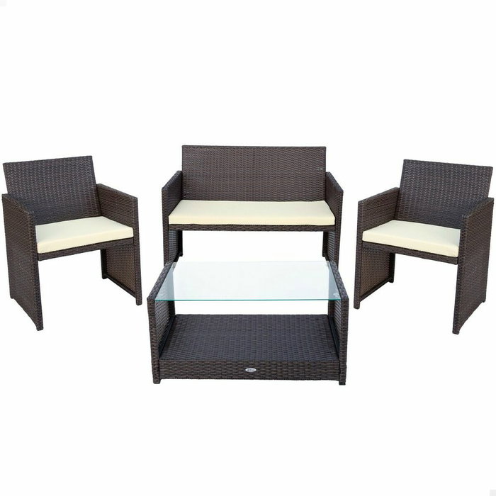 Color Baby Conjunto de sofá, 2 sillones y mesa Aktive Color Baby Conjunto de sofá, 2 sillones y mesa Aktive