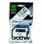 Brother MK231BZ Cinta de etiquetas no laminada 12 mm Blanco/negro