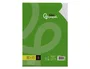 Liderpapel Recambio A4 100 Hojas 75gr Cuadro 4mm con Margen sin Taladros Din A4