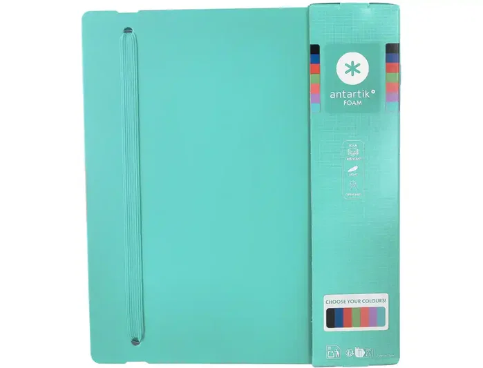 Antartik Carpeta 4 anillas de 35 mm Antartik A4 Foam color verde menta