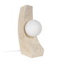 Lámpara de mesa Crema Poliresina 220-240 V 16,5 x 11,5 x 30 cm