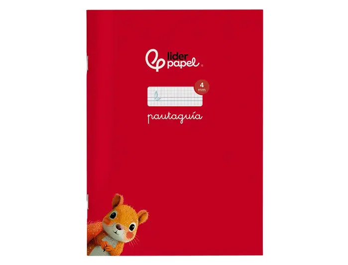 Liderpapel Libreta Pautaguía Cuadriculada 4mm con Margen A4