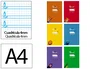 Liderpapel Libreta Pautaguía Cuadriculada 4mm con Margen A4
