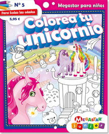 MEGASTAR EDITORIAL COLOREA TU UNICORNIO 05