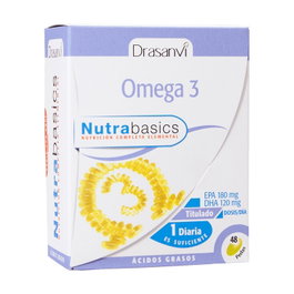 DRASANVI Omega 3 Nutrabasics 48 perlas