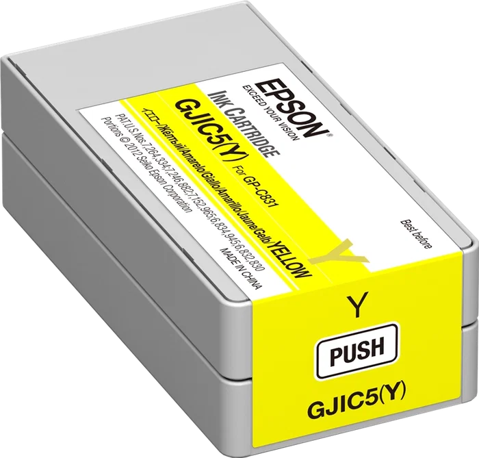 Epson GJIC5-Y Cartucho de tinta amarillo 32.5ml C13S020566 Epson GJIC5-Y Cartucho de tinta amarillo 32.5ml C13S020566