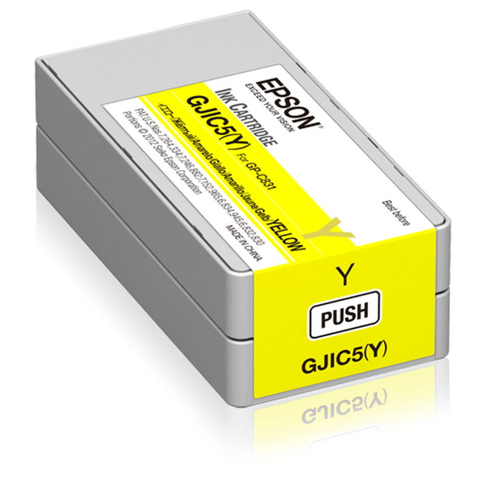 Epson GJIC5-Y Cartucho de tinta amarillo 32.5ml C13S020566 Epson GJIC5-Y Cartucho de tinta amarillo 32.5ml C13S020566