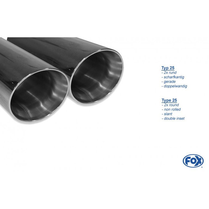 Fox Tubo Escape SK061062-290 FXSK061062-290 Homologado Alto Rendimiento