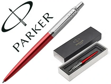 PARKER Jotter Core Rojo Acero Inoxidable CT