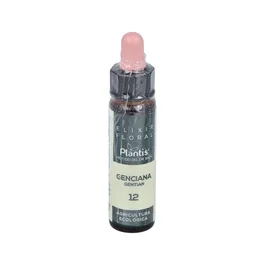 Flores de Bach Nº12 Gentian Plantis, Elixir Floral Ecológico, Remedio Natural para la Desesperación y el Desánimo, 10 ml