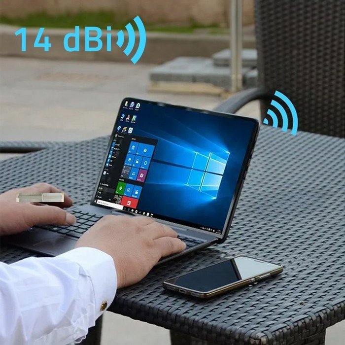 Qoltec Antena 4G LTE DUAL 14dBi omnidireccional externa