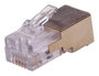 Axis Conector RJ12 Blindado Blanco, Pack de 10 Unidades