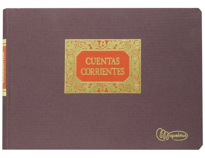 Miquelrius Libro de Cuentas Corrientes Cuarto Apaisado, 100 Hojas Miquelrius Libro de Cuentas Corrientes Cuarto Apaisado, 100 Hojas