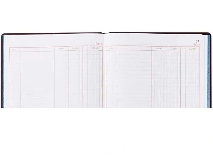 Miquelrius Libro de Cuentas Corrientes Cuarto Apaisado, 100 Hojas Miquelrius Libro de Cuentas Corrientes Cuarto Apaisado, 100 Hojas