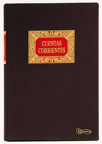 Miquelrius Libro de Cuentas Corrientes Cuarto Apaisado, 100 Hojas Miquelrius Libro de Cuentas Corrientes Cuarto Apaisado, 100 Hojas