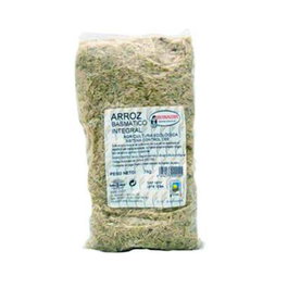 INTRACMA Arroz Basmati Integral 1 Kg - Arroz de Grano Largo Ecológico