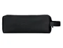 Liderpapel Estuche portatodo Classic rectangular con asa, 2 cremalleras, negro