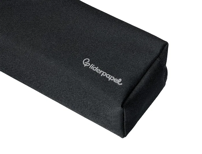 Liderpapel Estuche portatodo Classic rectangular con asa, 2 cremalleras, negro Liderpapel Estuche portatodo Classic rectangular con asa, 2 cremalleras, negro